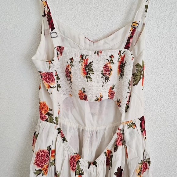 Garage White Floral Dress | Size Medium - Picture 9 of 11